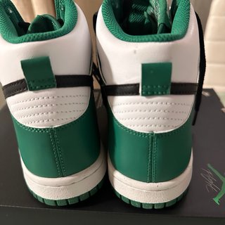 Zapatillas Jordan Air one High Verdes y Blancas