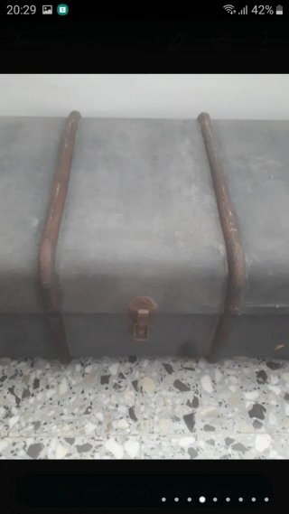 Baúl antiguo para restaurar