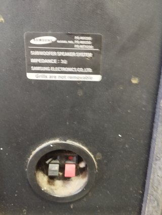 Altavoces Samsung Negros