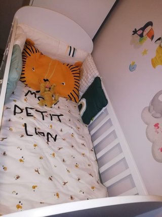 Cuna Bebé Ikea Seminueva Ikea GONATT + Colchón