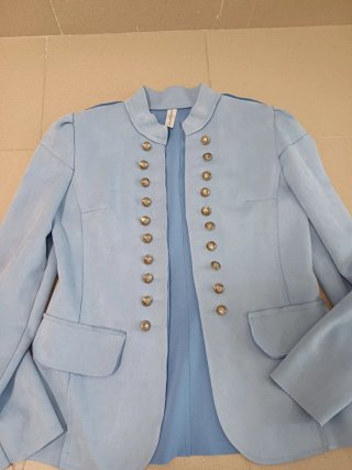 Chaqueta azul mujer