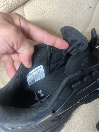 Zapatillas Under Armour Hombre Negras