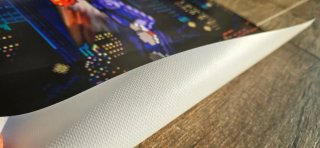 Streets of Rage Axel destroy SEGA logo 70x50 PVC