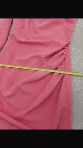 Vestido rosa evento talla 40