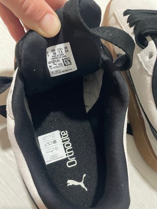 Zapatillas Puma Beige y Negro