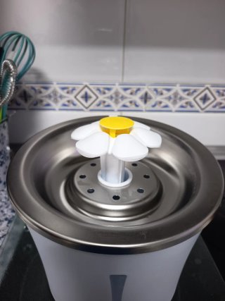 Fuente de agua Catit de acero