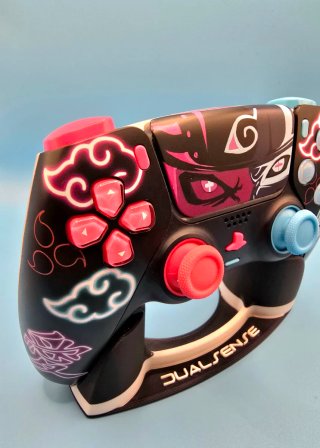 Mando PS5 Dualsense Personalizado Naruto