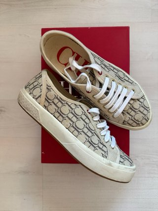 Zapatillas CH Mujer Beige Multicolor