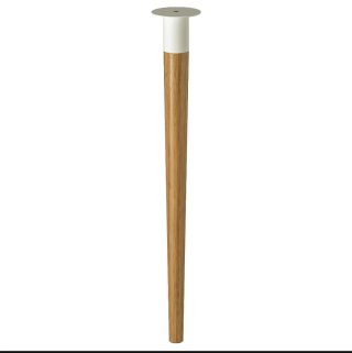 Pata de Mueble Ikea Hilver Madera y Metal