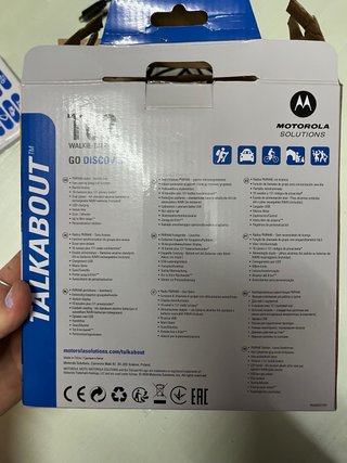 Walkie Talkie Motorola T62