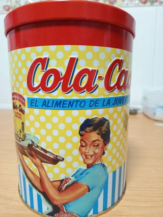 Lata antigua Cola-Cao El Alimento de la Juventud