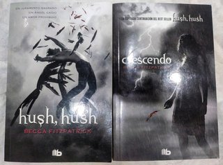 Libros Hush Hush y Crescendo