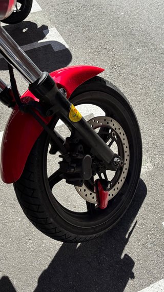 Honda VTR 250 Roja Moto Naked Manual