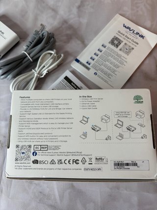 Servidor Impresión Inalámbrico USB WAVLINK