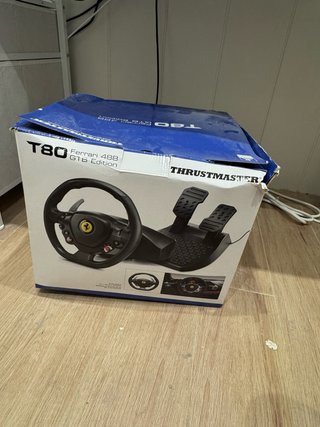 Volante Thrustmaster T80 Ferrari PS4-PS5-PC