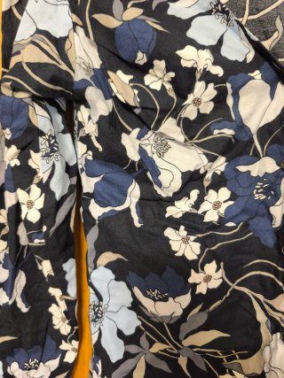 Camisa estampada floral mujer