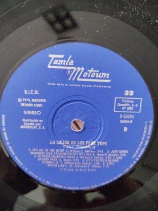 Vinilo Lo Mejor de Four Tops