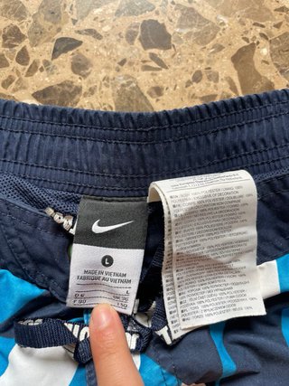 Bañador Nike Azul y Blanco