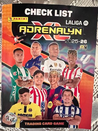Faltas Adrenalyn XL LaLiga 2025-26