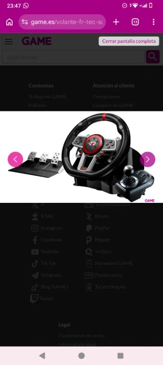Volante gamer Thrustmaster