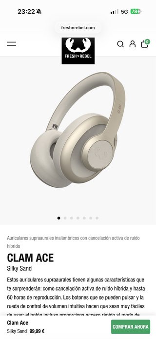 Fresh 'n Rebel Clam Ace Auriculares Inalámbricos
