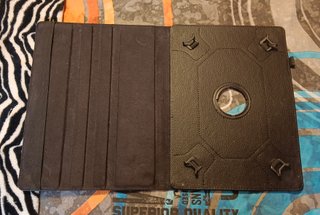 Funda tablet negra nueva