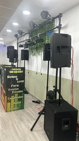 Alquiler equipo DJ Sonido y Luces