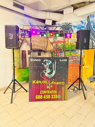 Alquiler equipo DJ Sonido y Luces