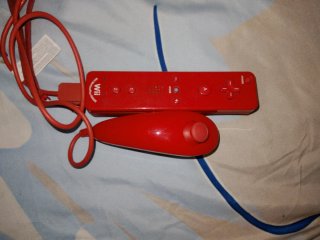Console Wii Mini Rossa e Nera + accessori