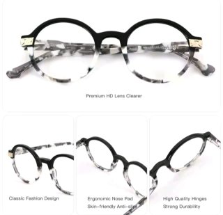Gafas redondas con tu graduación personalizadas