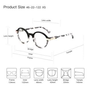 Gafas redondas con tu graduación personalizadas