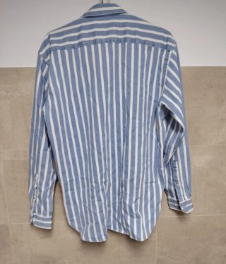 Camisa Closed Rayas Azules y Blancas Talla M