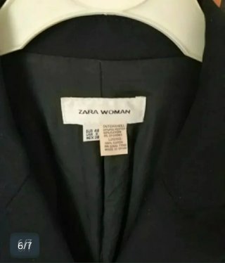 Chaqueta Zara Woman Negra