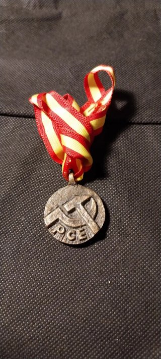 Medalla PCE Años 70