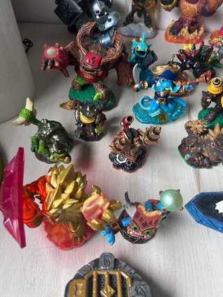 Lote Figuras Skylanders con Portales