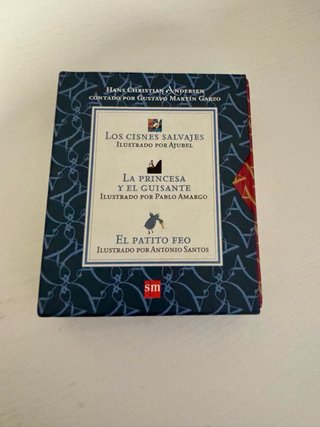 Kit 3 cuentos Andersen en caja de cartón