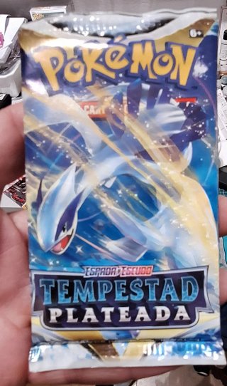 Sobre Pokemon Tempestad Plateada Sellado
