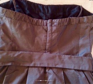 Vestido Mango Negro y Gris Talla M/nuevo