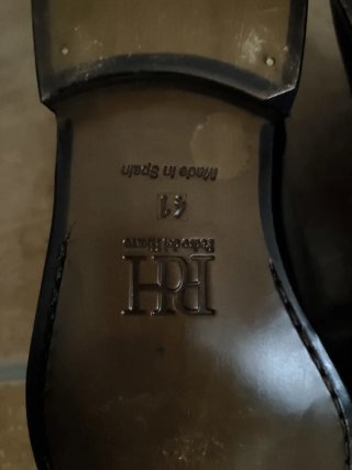 Zapatos Pedro del Hierro Piel Hombre Negro