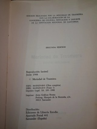 Merindad de Trasmiera (Tomos I y II)