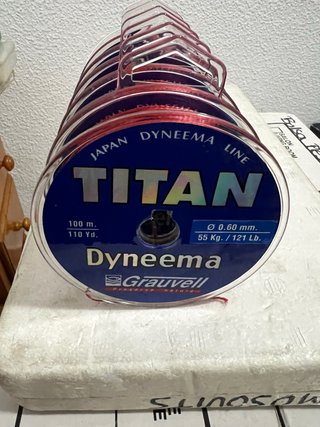 Hilo Trenzado Pesca Titan Dyneema Grauvell