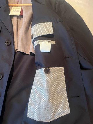 Blazer Emidio Tucci Azul Talla M Nuevo con etiquet