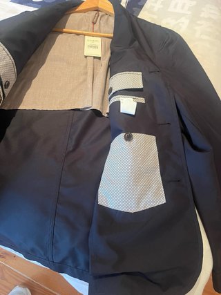 Blazer Emidio Tucci Azul Talla M Nuevo con etiquet