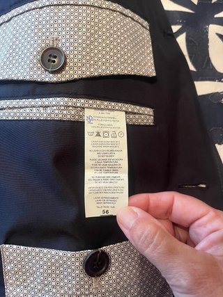 Blazer Emidio Tucci Azul Talla M Nuevo con etiquet