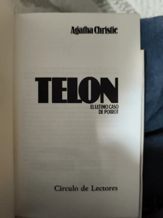 Telón, El último caso de Poirot  A. Christie.