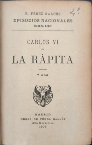 Episodios nacionales. Primera edición 2-12.