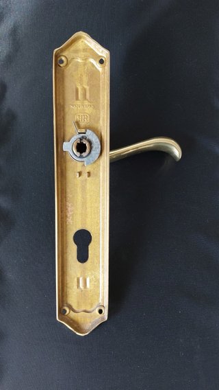 Manilla puerta dorada 27,5 cm