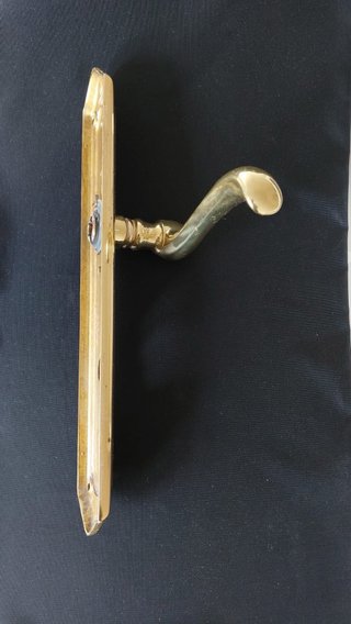 Manilla puerta dorada 27,5 cm