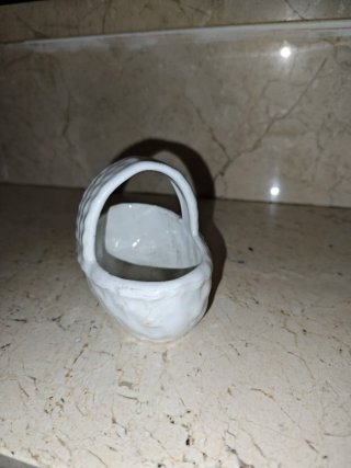 Figuras decorativas de cerámica azul