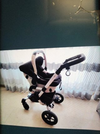Silla de paseo negra